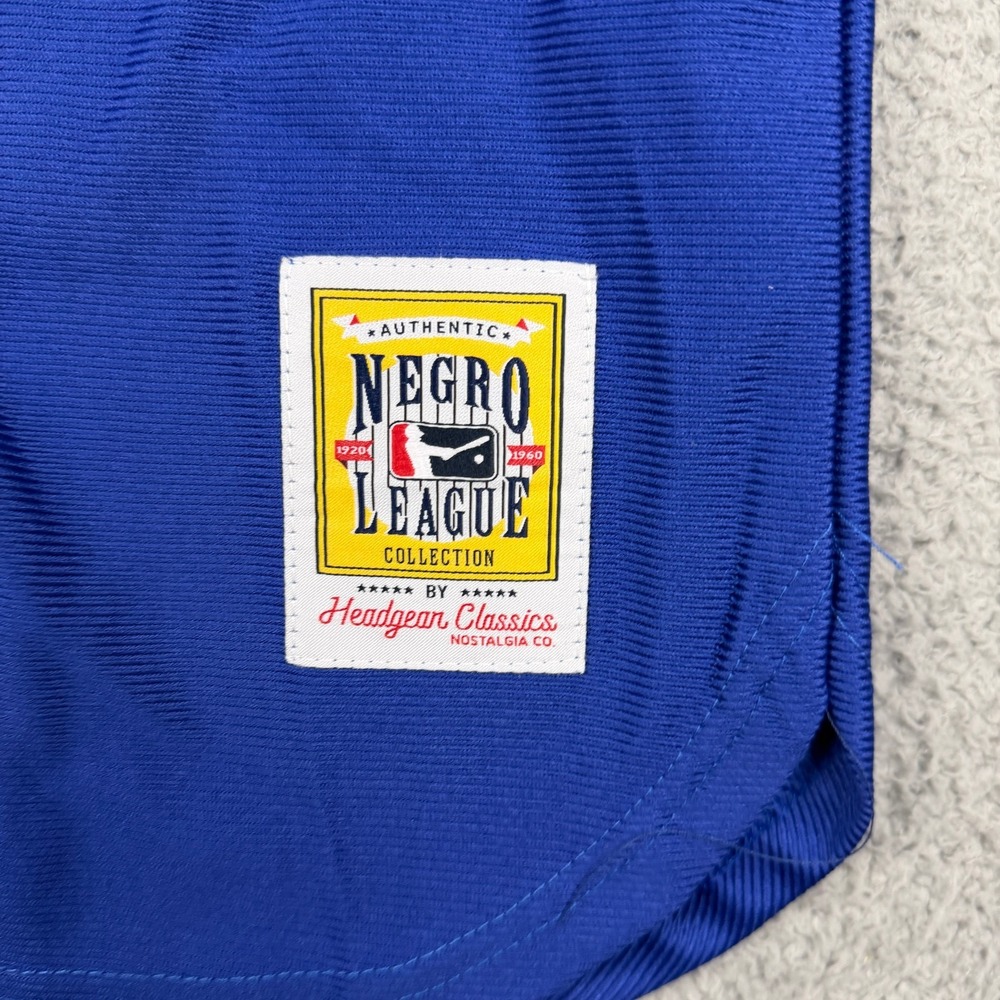 New York Lincoln Giants Negro League Baseball Jersey Adult S Headgear Classics - Picture 3 of 11